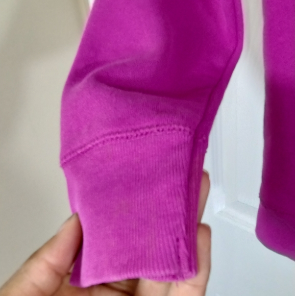 Gap lavender purple Logo pullover sweatshirt hoodie girl size  small - Picture 12 of 15